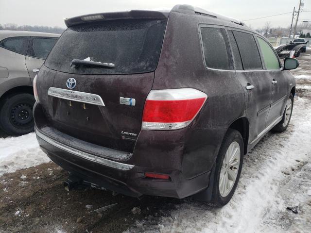 Image 3 of 2012 TOYOTA HIGHLANDER HYBRID LIMITED 2012 with VIN JTEDC3EHXC2009799