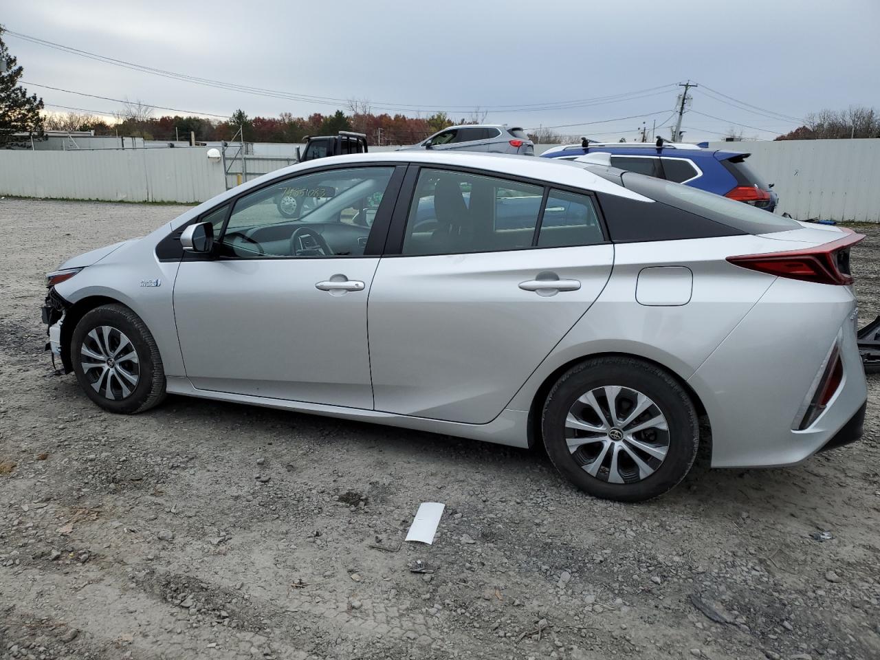 Image 2 of 2021 TOYOTA PRIUS PRIME LE 2021 with VIN JTDKAMFP4M3166558