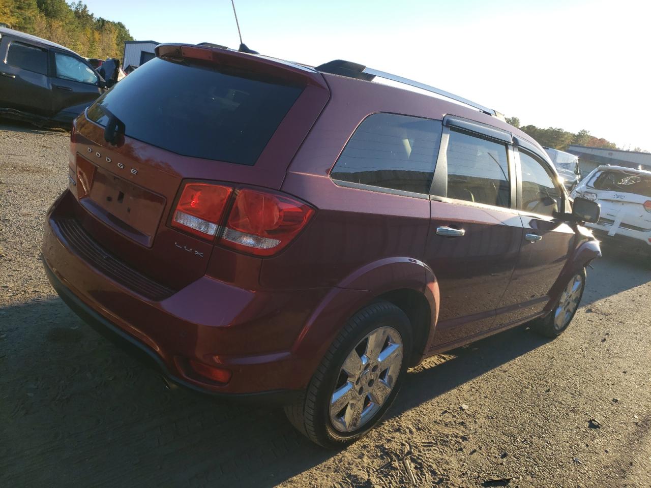 Image 3 of 2011 DODGE JOURNEY LUX 2011 with VIN 3D4PG9FG9BT536859