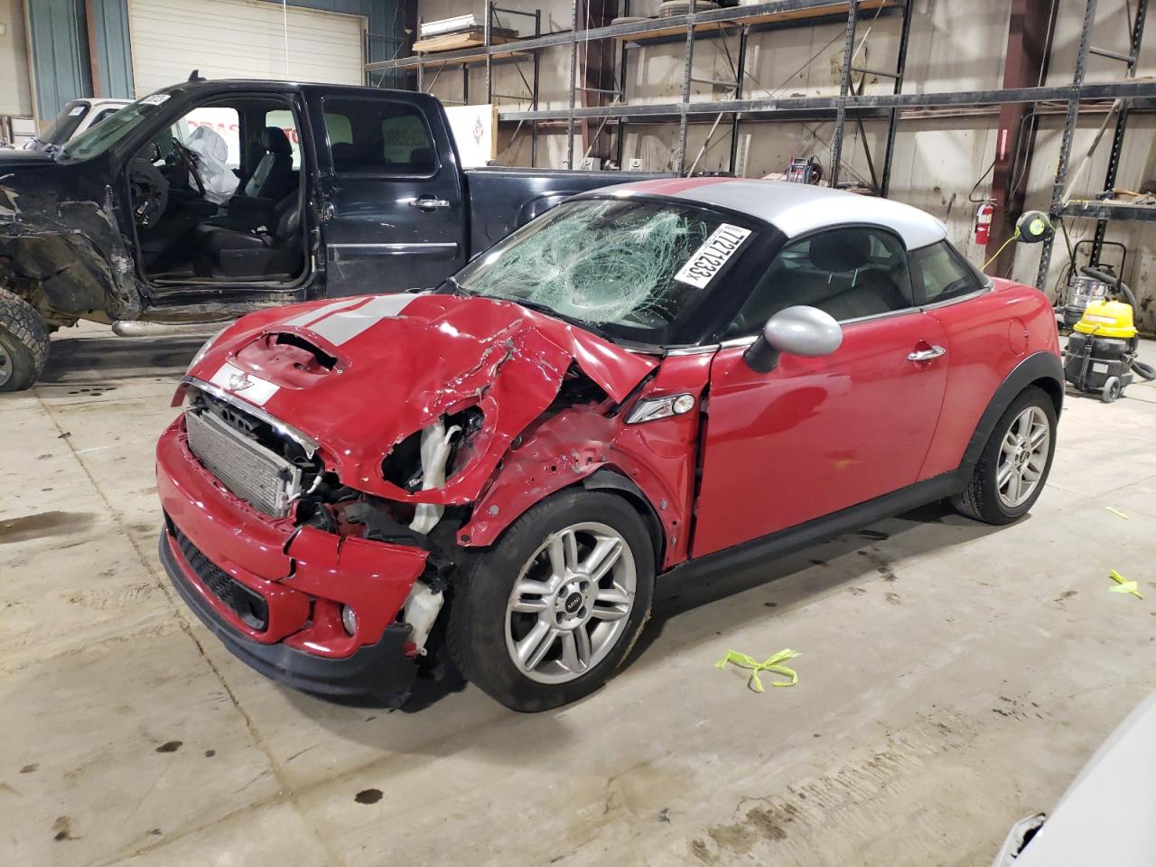 Image 1 of 2012 MINI COOPER COUPE S 2012 with VIN WMWSX3C54CT154952