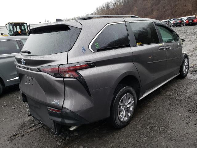 Изображение 3 2023 TOYOTA SIENNA XLE 2023 с VIN 5TDJRKEC1PS158105