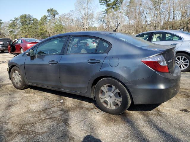 Изображение 2 2012 HONDA CIVIC HYBRID L 2012 с VIN JHMFB4F30CS006675