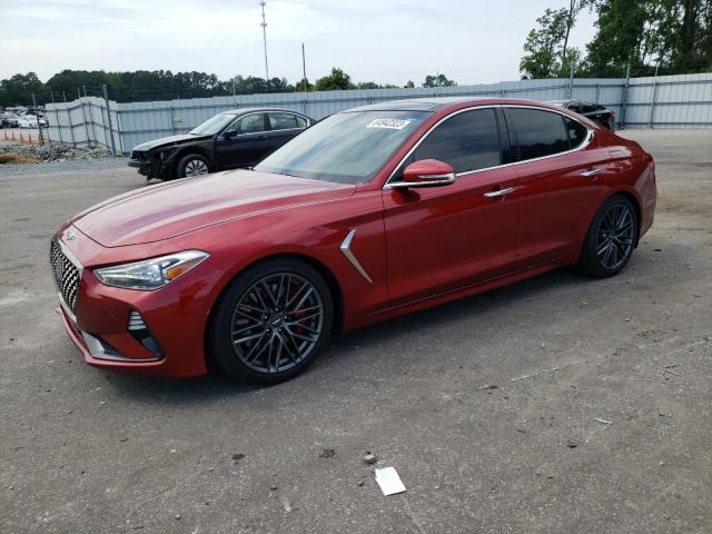 Изображение 1 2019 GENESIS G70 ELITE 2019 с VIN KMTG74LE6KU014572