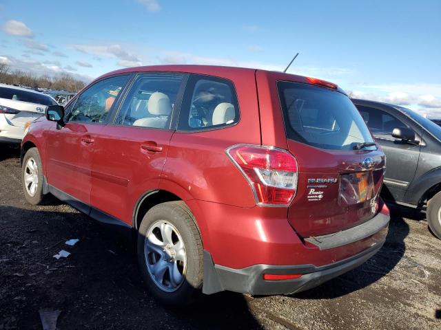 Image 2 of 2015 SUBARU FORESTER 2.5I 2015 with VIN JF2SJAAC2FH537128