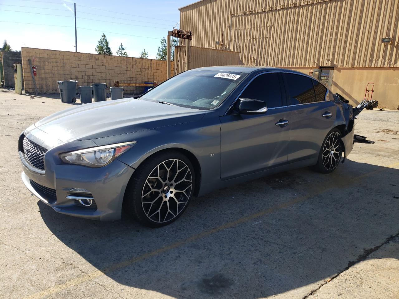 Image 1 of Infiniti Q50 Base 2014 with VIN JN1BV7AP3EM689842