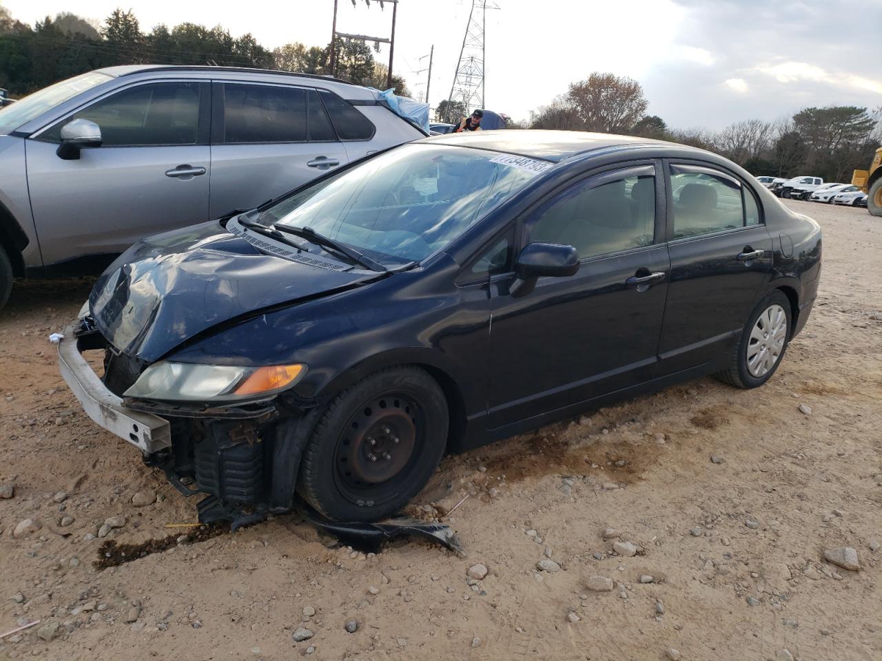 Изображение 1 2008 HONDA CIVIC LX 2008 с VIN 1HGFA15508L019421