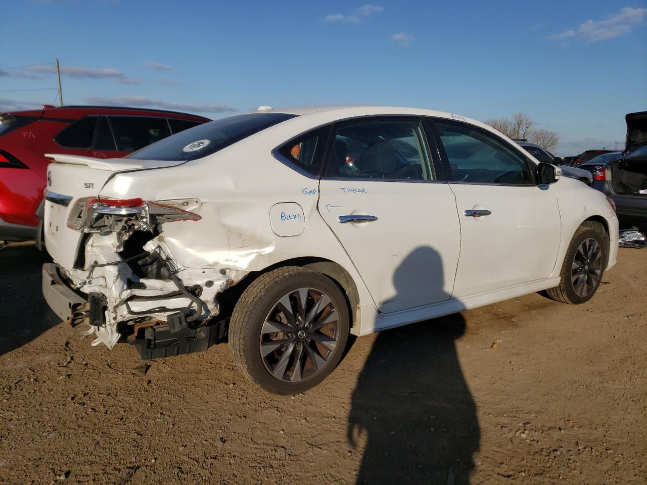 Image 3 of 2017 NISSAN SENTRA S 2017 with VIN 3N1AB7AP0HY233495