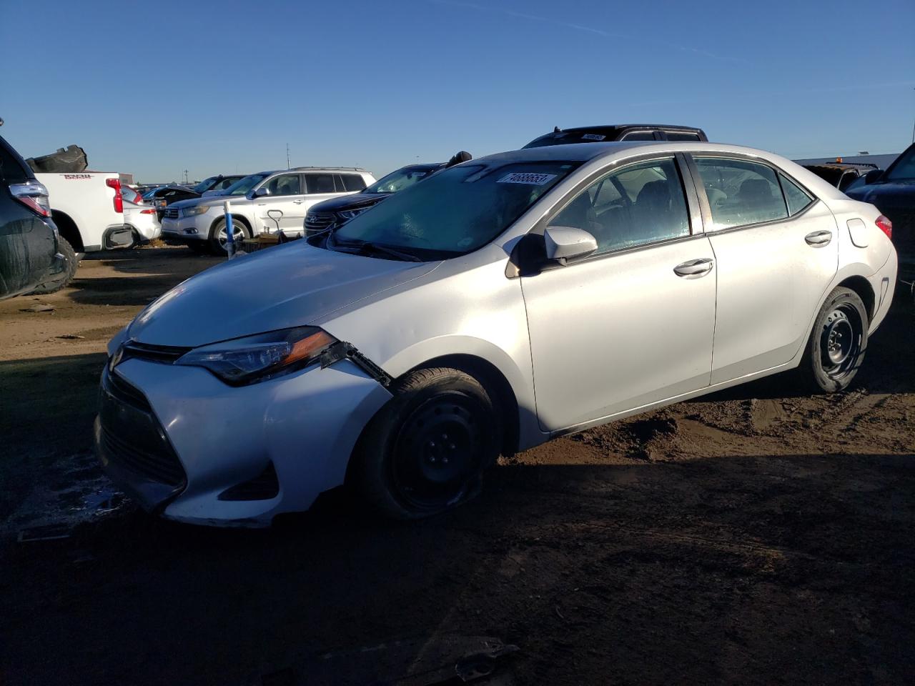 Изображение 1 2017 TOYOTA COROLLA L 2017 с VIN 2T1BURHEXHC960798