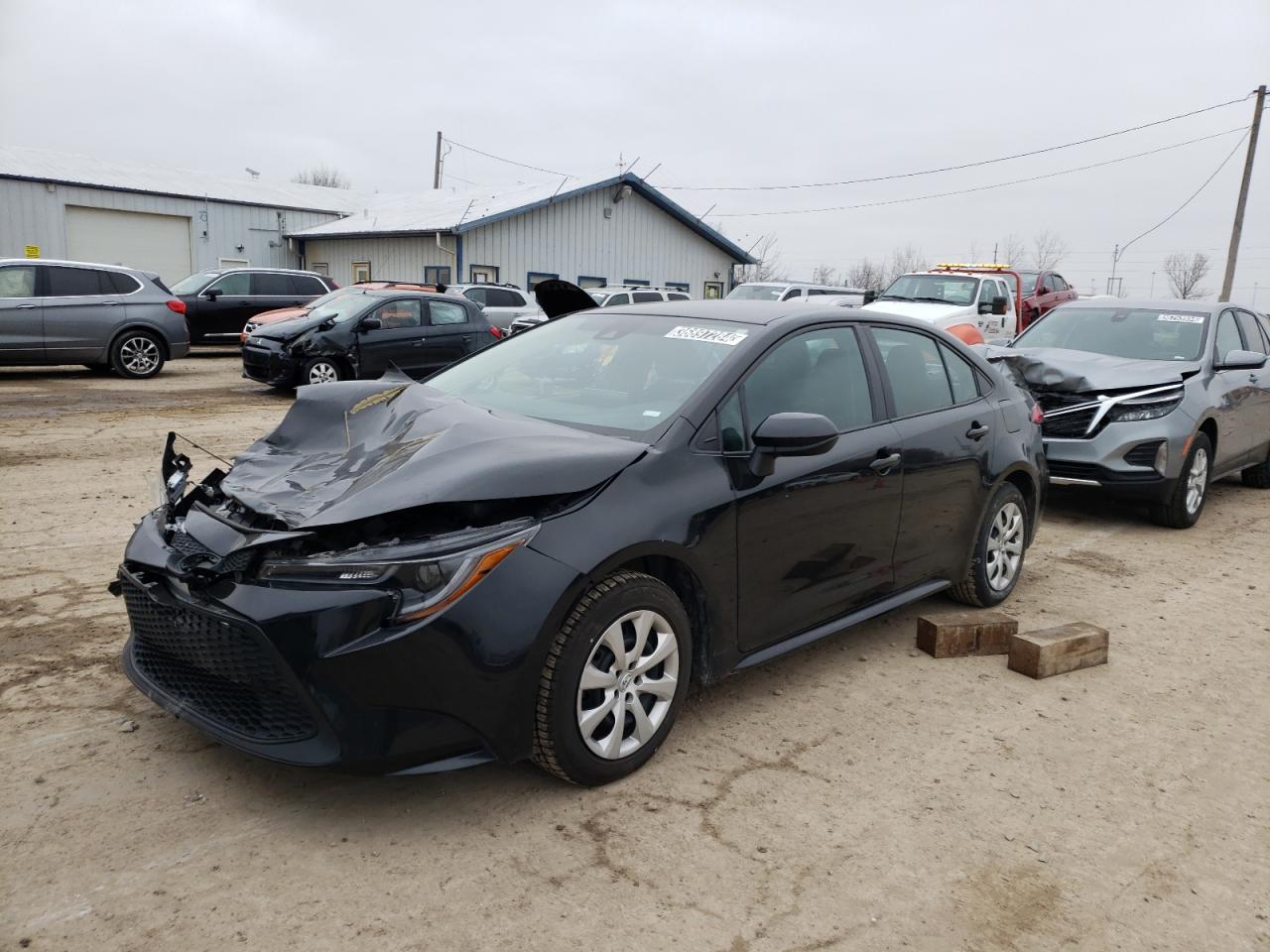 Изображение 1 2022 TOYOTA COROLLA LE 2022 с VIN 5YFEPMAE5NP326165