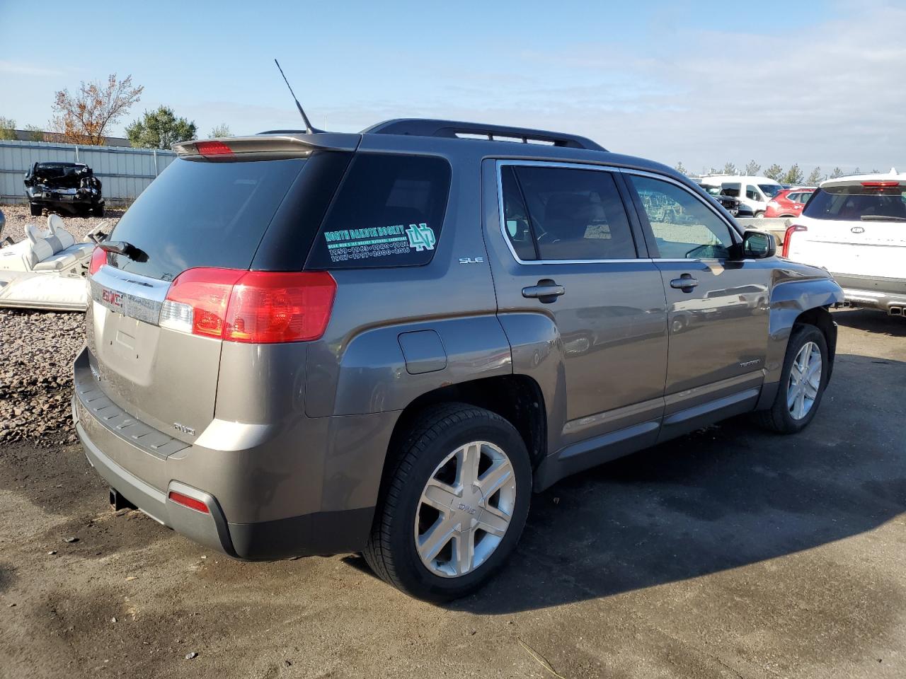 Image 3 of 2011 GMC TERRAIN SLE 2011 with VIN 2CTFLTECXB6327641