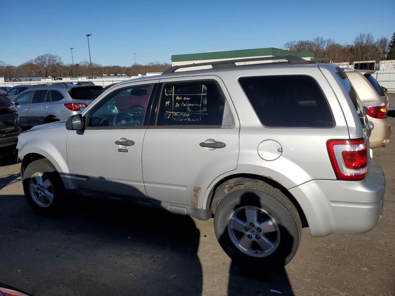 Image 2 of 2008 FORD ESCAPE XLT 2008 with VIN 1FMCU93ZX8KA24401