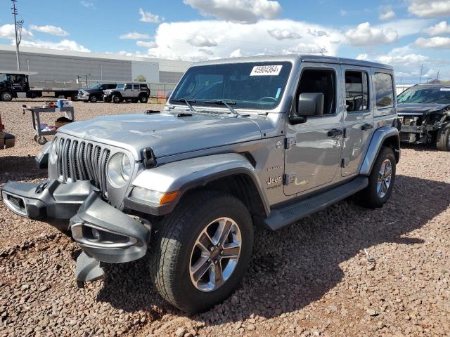 Image 1 of 2018 JEEP WRANGLER UNLIMITED SAHARA 2018 with VIN 1C4HJXEG6JW228016
