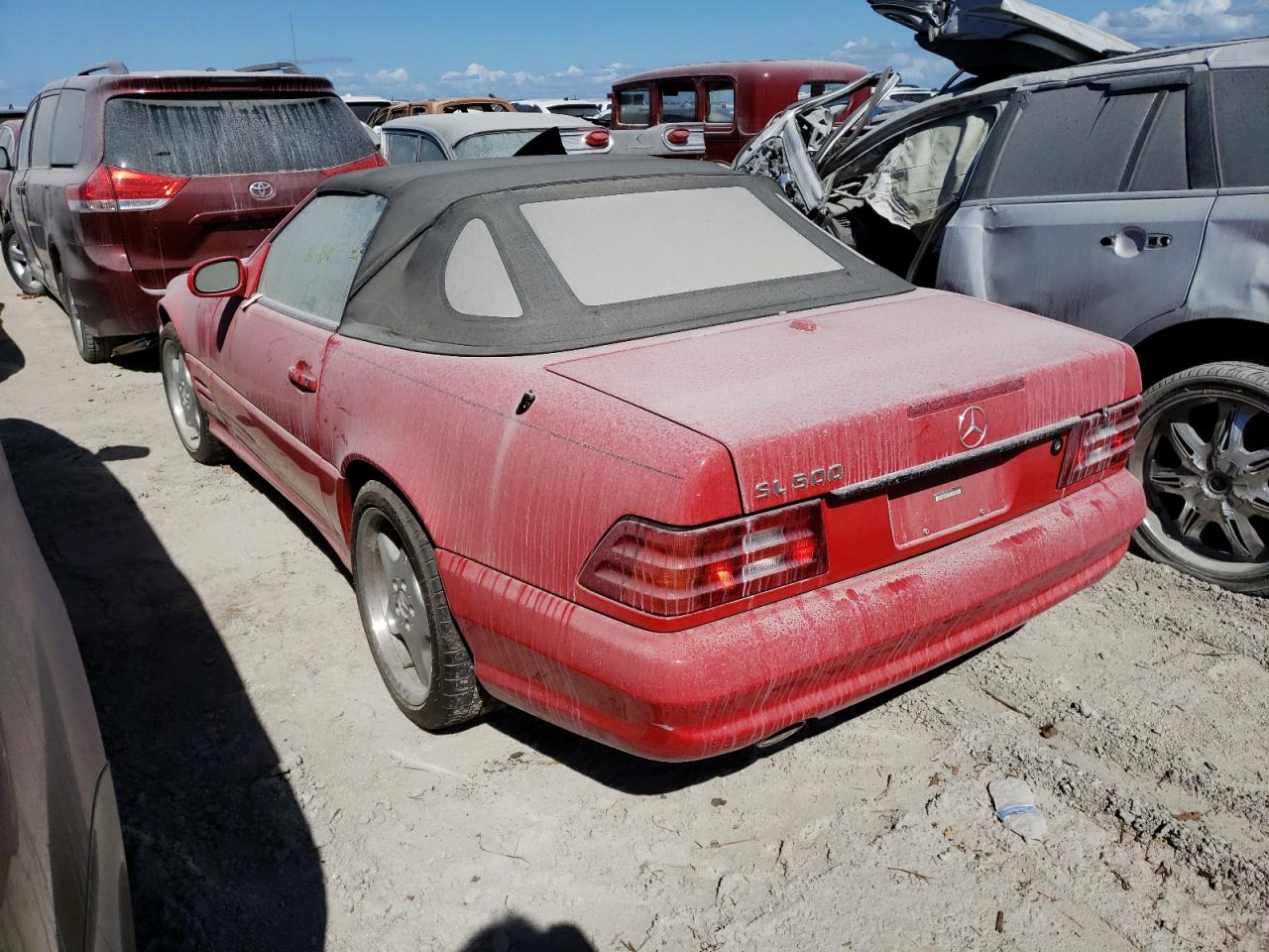 Изображение 3 2002 MERCEDES-BENZ SL 500 2002 с VIN WDBFA68F62F201693