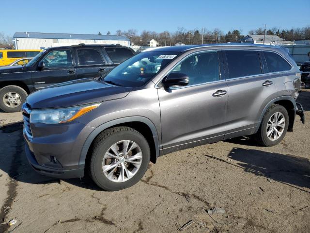 2015 TOYOTA HIGHLANDER XLE 2015 image