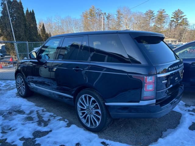 Image 3 of 2015 LAND ROVER RANGE ROVER SUPERCHARGED 2015 with VIN SALGS2TF1FA203947