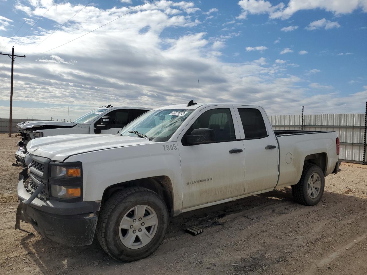 Obraz 1 z 2015 CHEVROLET SILVERADO C1500 2015 z VIN 1GCRCPEH6FZ418170