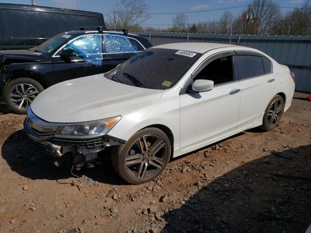 Image 1 of 2017 HONDA ACCORD SPORT SPECIAL EDITION 2017 with VIN 1HGCR2F19HA077536