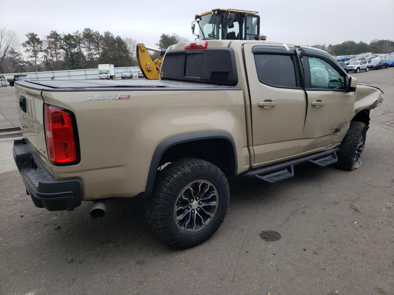 Image 3 of 2021 CHEVROLET COLORADO ZR2 2021 with VIN 1GCGTEEN1M1175087