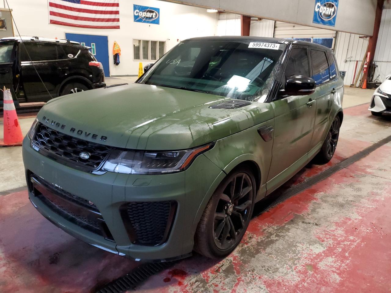Изображение 1 2022 LAND ROVER RANGE ROVER SPORT SVR 2022 с VIN SALWZ2RE3NA228319