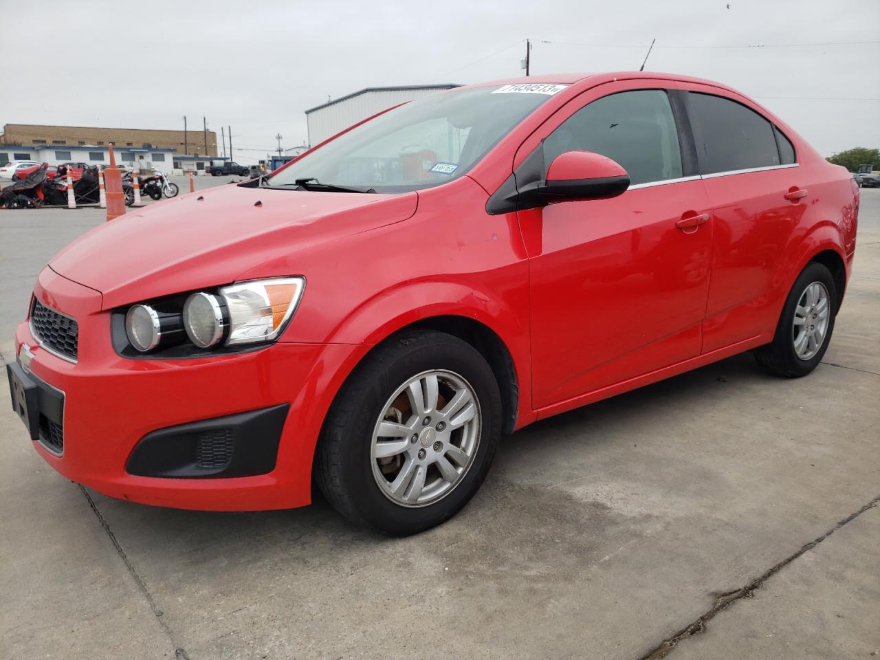 Image 1 of 2014 CHEVROLET SONIC LT 2014 with VIN 1G1JC5SH5E4153865