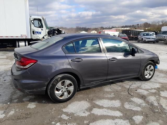 Image 3 of 2014 HONDA CIVIC LX 2014 with VIN 19XFB2F5XEE047781