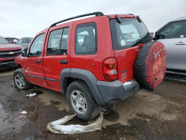 Image 2 of 2003 JEEP LIBERTY SPORT 2003 with VIN 1J4GL48K03W696003