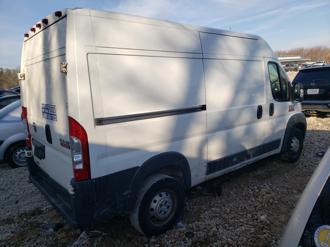 Изображение 3 2014 RAM PROMASTER 2500 2500 HIGH 2014 с VIN 3C6TRVCG7EE128363