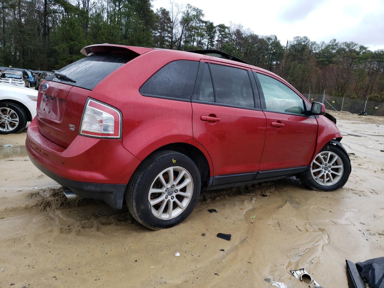 Image 3 of 2007 FORD EDGE SEL PLUS 2007 with VIN 2FMDK49C77BB44682