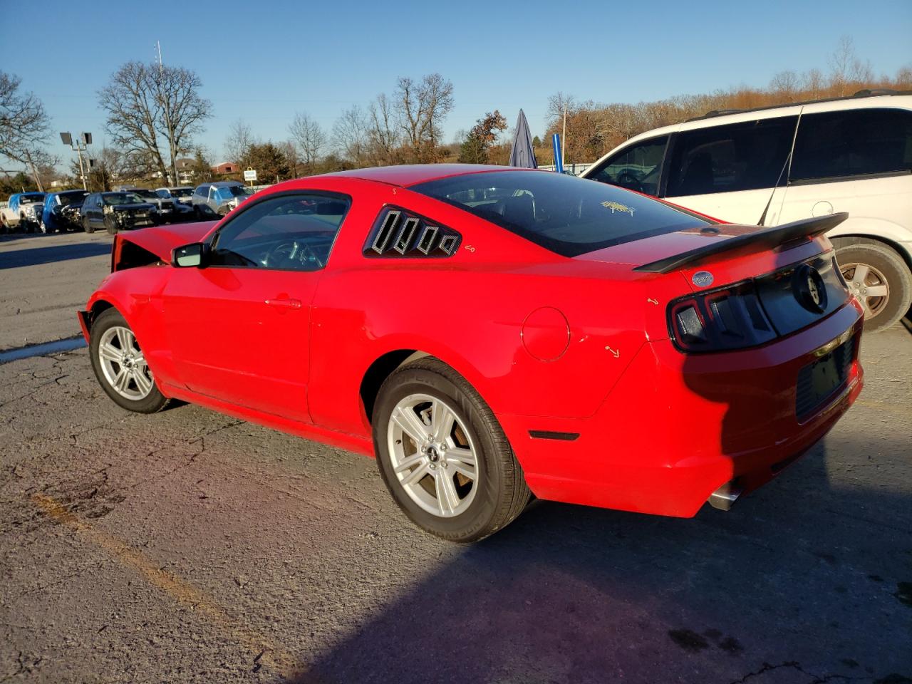Image 2 of 2014 FORD MUSTANG  2014 with VIN 1ZVBP8AM9E5272302