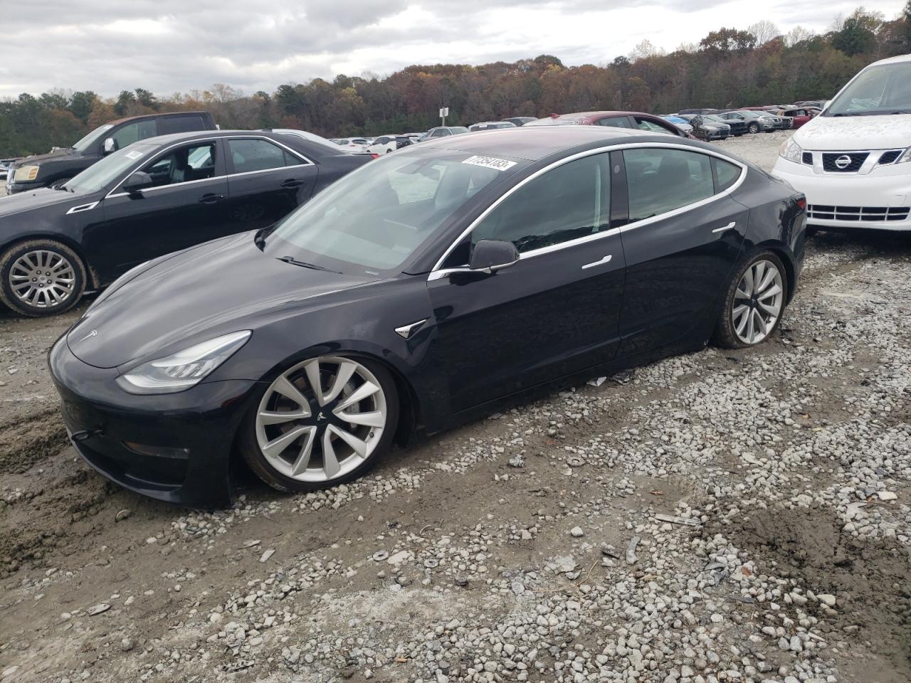 Image 1 of 2019 TESLA MODEL 3  2019 with VIN 5YJ3E1EA1KF314427