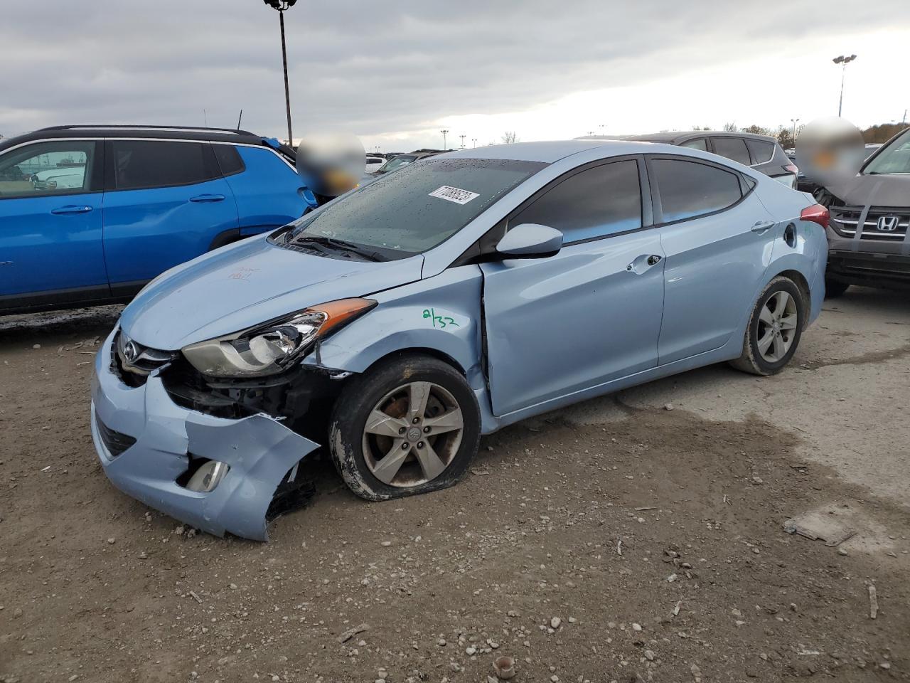 Изображение 1 2012 HYUNDAI ELANTRA GLS 2012 с VIN KMHDH4AE7CU411867