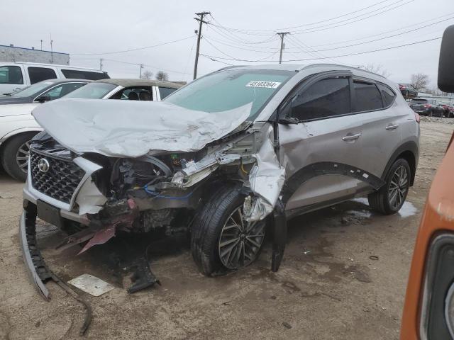 Image 1 of 2020 HYUNDAI TUCSON LIMITED 2020 with VIN KM8J3CAL5LU123419