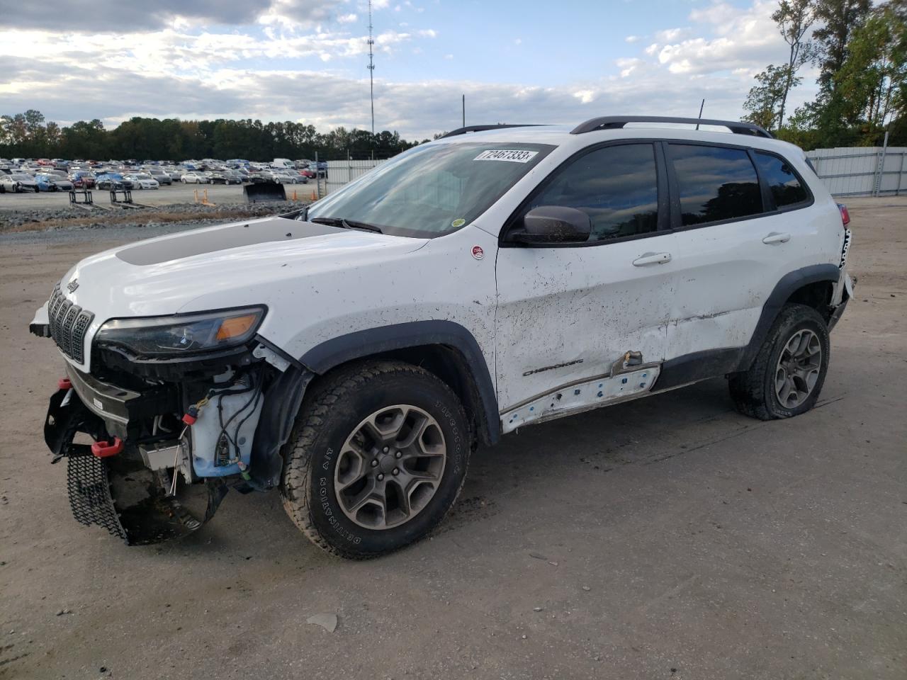 Image 1 of 2020 JEEP CHEROKEE TRAILHAWK 2020 with VIN 1C4PJMBX2LD501272