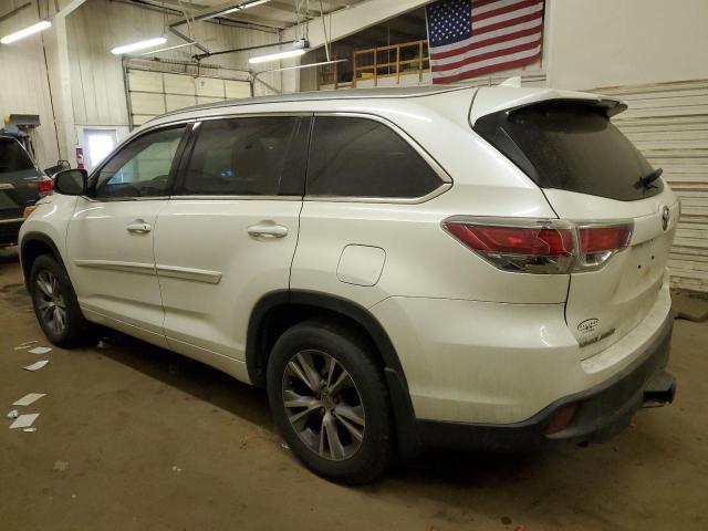 Изображение 2 2014 TOYOTA HIGHLANDER XLE 2014 с VIN 5TDJKRFH5ES029479