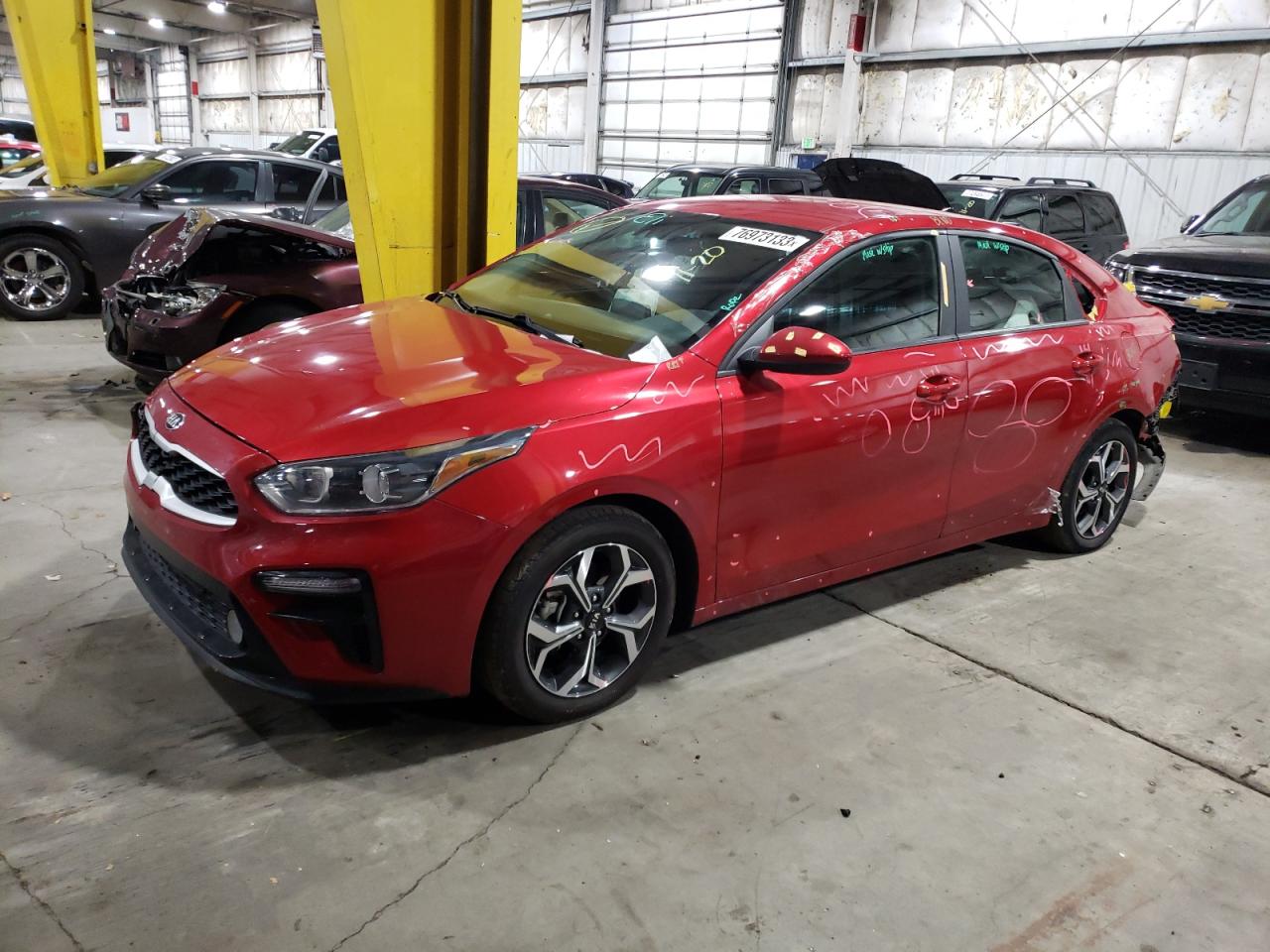 Изображение 1 2021 KIA FORTE FE 2021 с VIN 3KPF24AD5ME395545