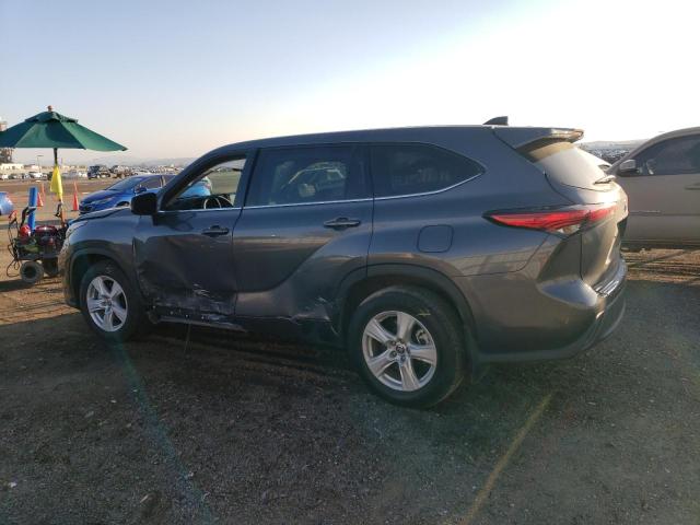 Image 2 of 2022 TOYOTA HIGHLANDER HYBRID LE 2022 with VIN 5TDZARAHXNS516805