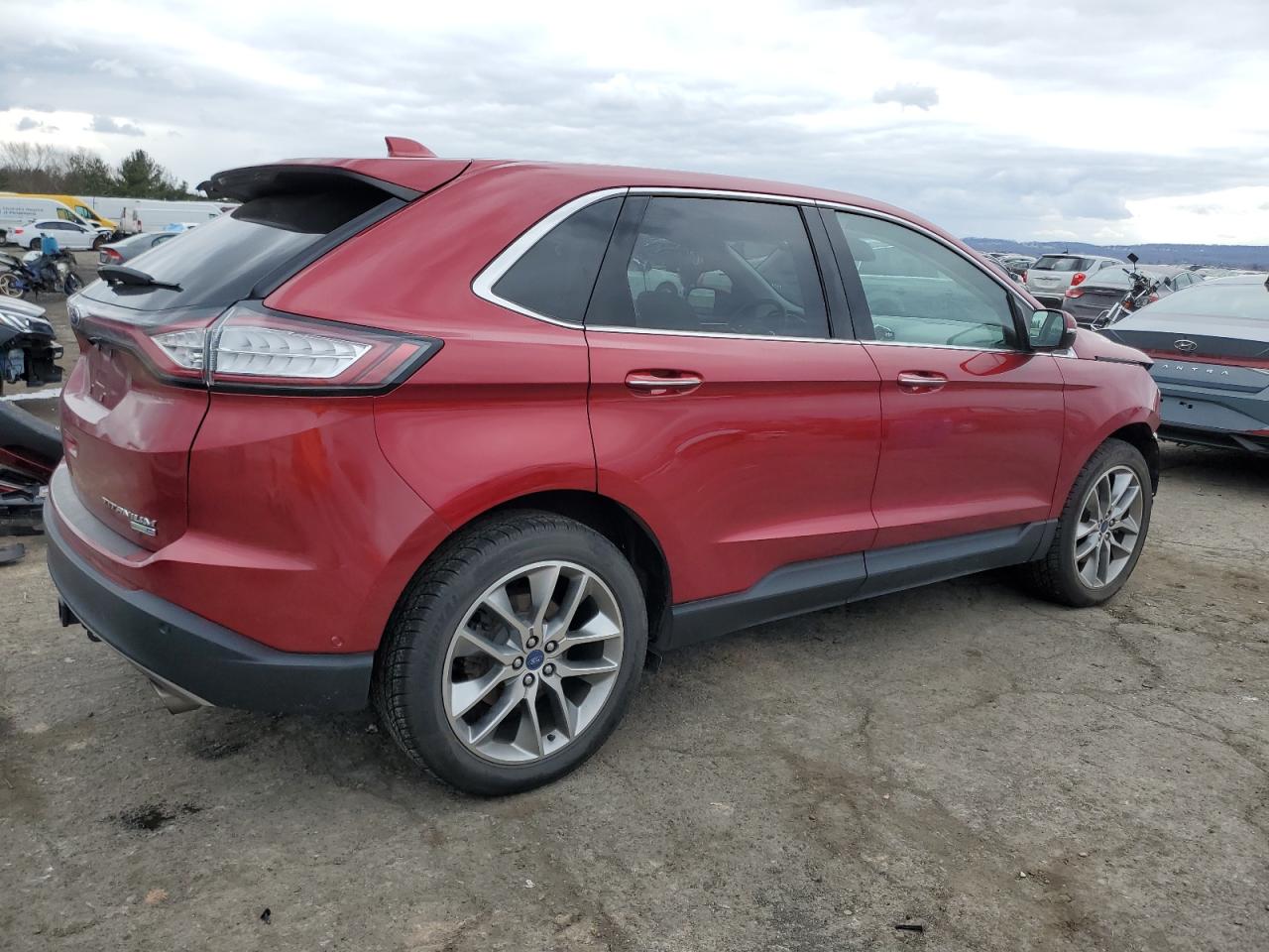 Obraz 3 z 2017 FORD EDGE TITANIUM 2017 z VIN 2FMPK4K99HBB83271