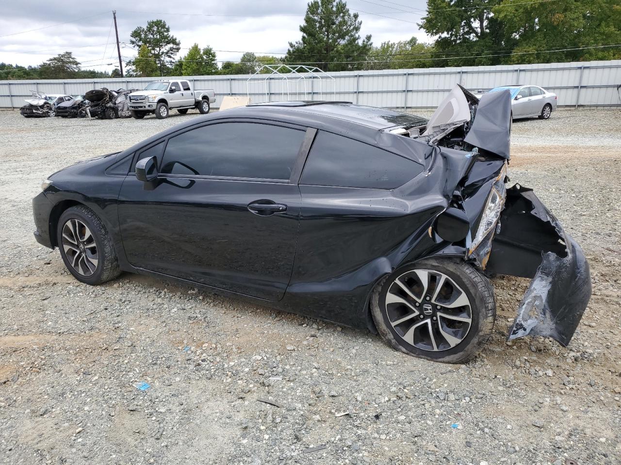 Image 2 of 2013 HONDA CIVIC EX 2013 with VIN 2HGFG3B80DH514346