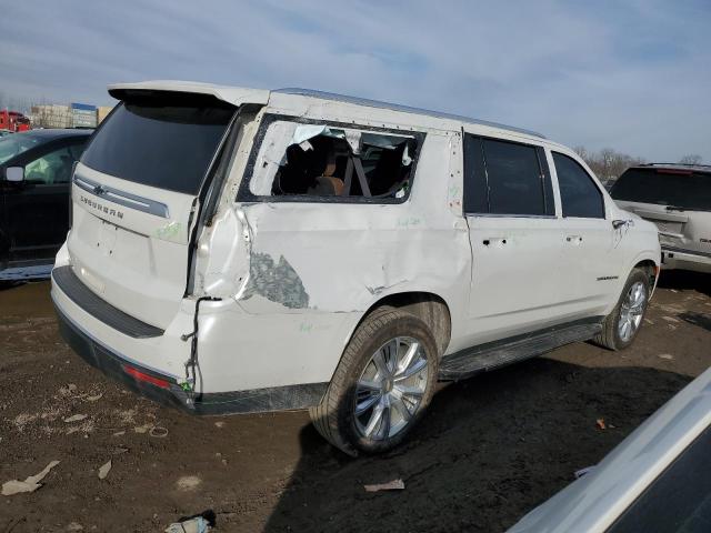Image 3 of 2021 CHEVROLET SUBURBAN K1500 HIGH COUNTRY 2021 with VIN 1GNSKGKT8MR422240