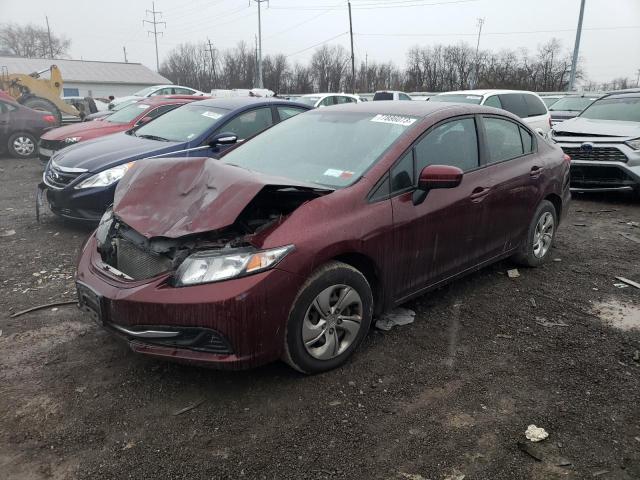 Image 1 of 2015 HONDA CIVIC LX 2015 with VIN 19XFB2F5XFE267777