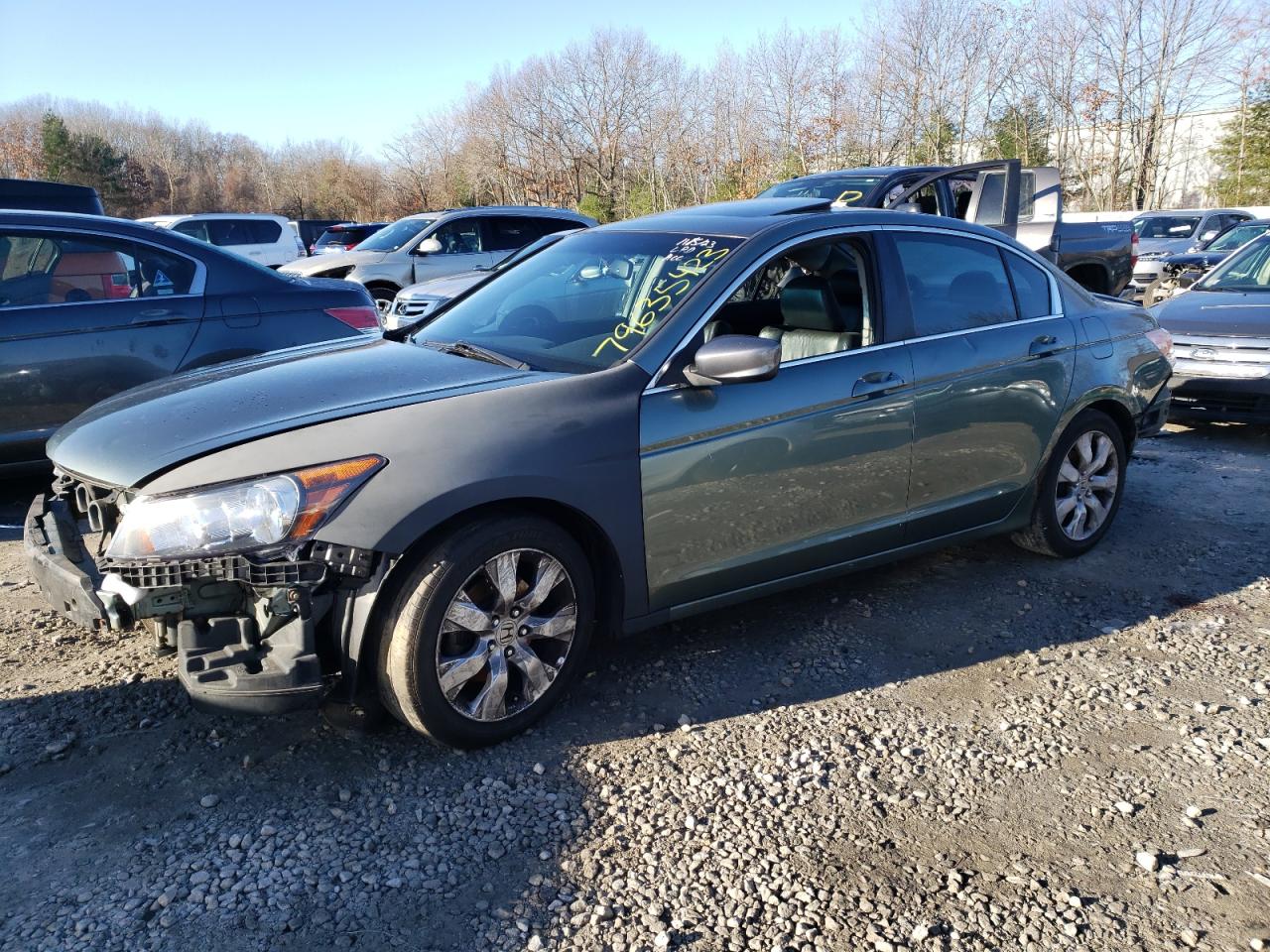Image 1 of 2009 HONDA ACCORD EXL 2009 with VIN 1HGCP26839A058310