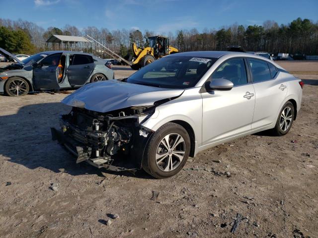 Image 1 of 2021 NISSAN SENTRA SV 2021 with VIN 3N1AB8CV8MY276056