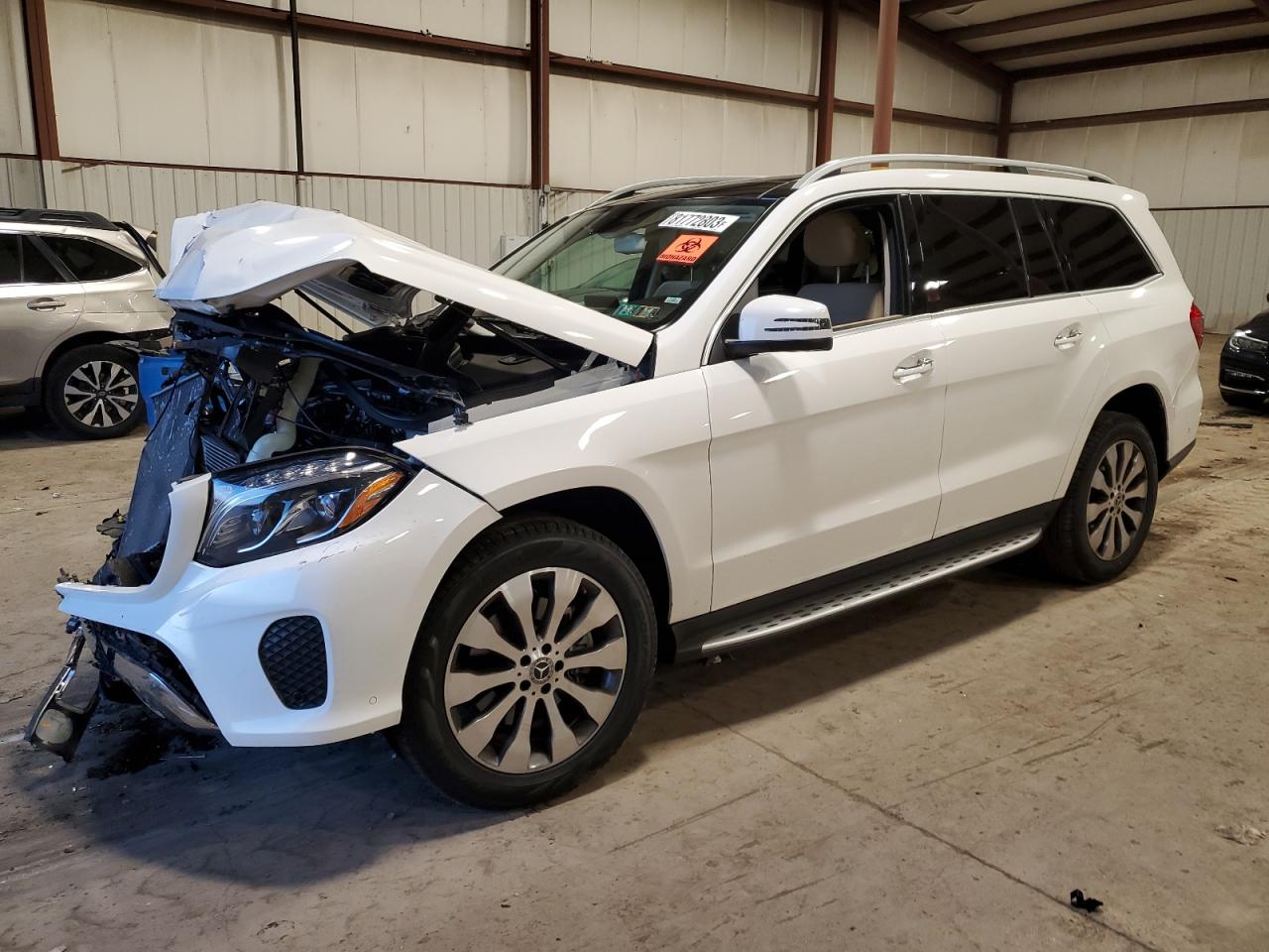 Image 1 of 2019 MERCEDES-BENZ GLS 450 4MATIC 2019 with VIN 4JGDF6EE9KB237113