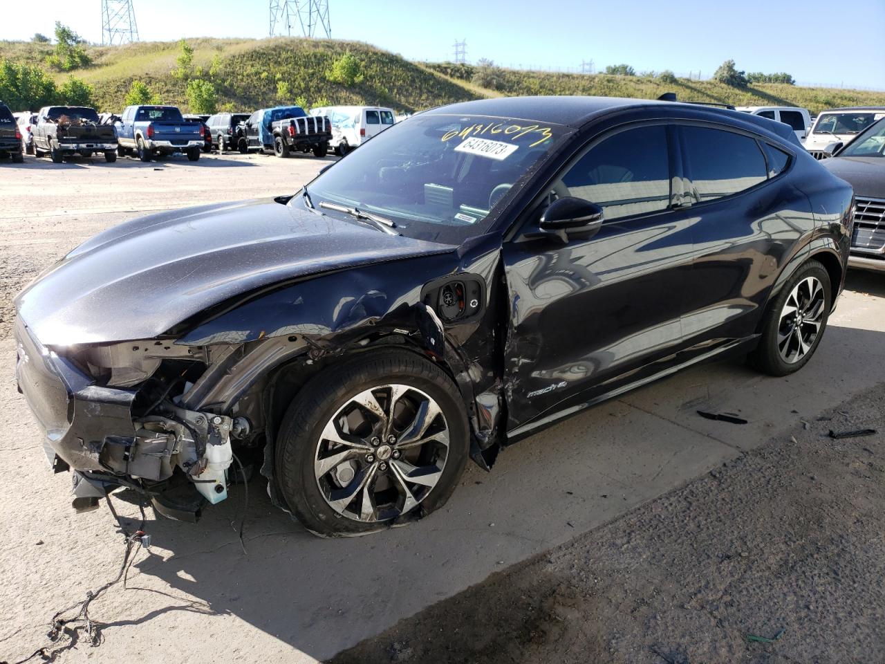 Image 1 of 2022 FORD MUSTANG MACH-E PREMIUM 2022 with VIN 3FMTK3SS9NMA01798