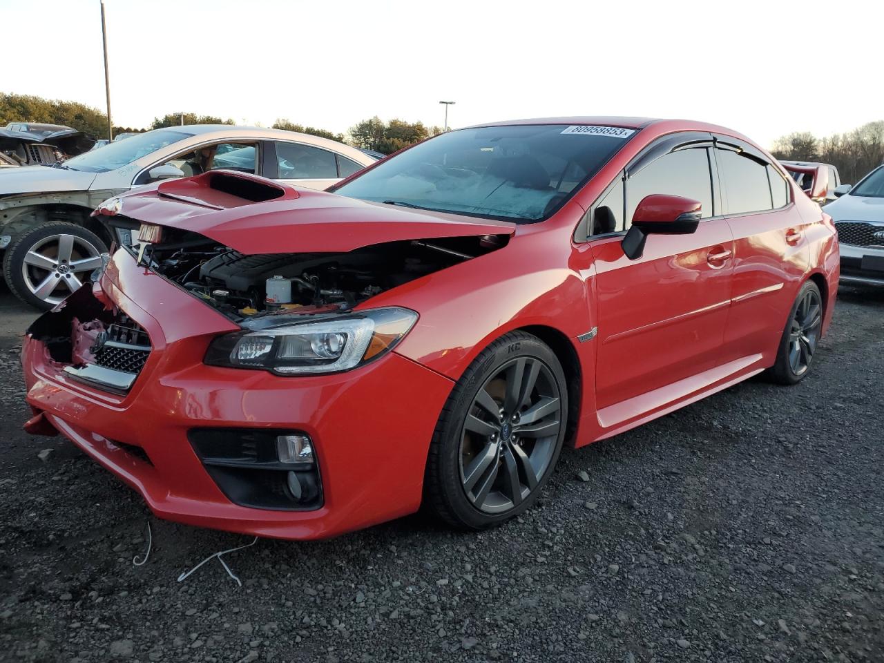Image 1 of 2016 SUBARU WRX LIMITED 2016 with VIN JF1VA1L62G9810010