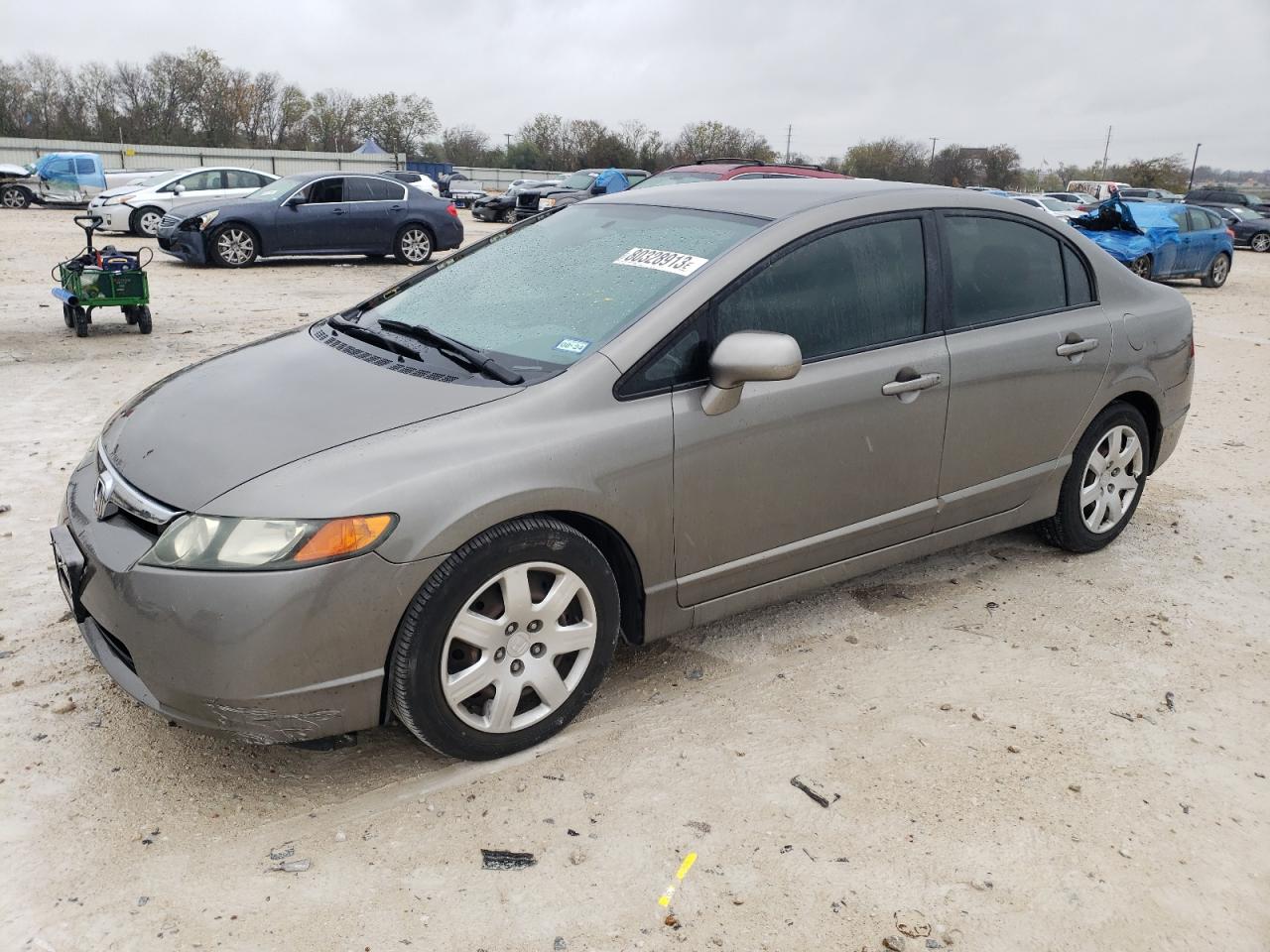 Image 1 of 2008 HONDA CIVIC LX 2008 with VIN 2HGFA16598H330275
