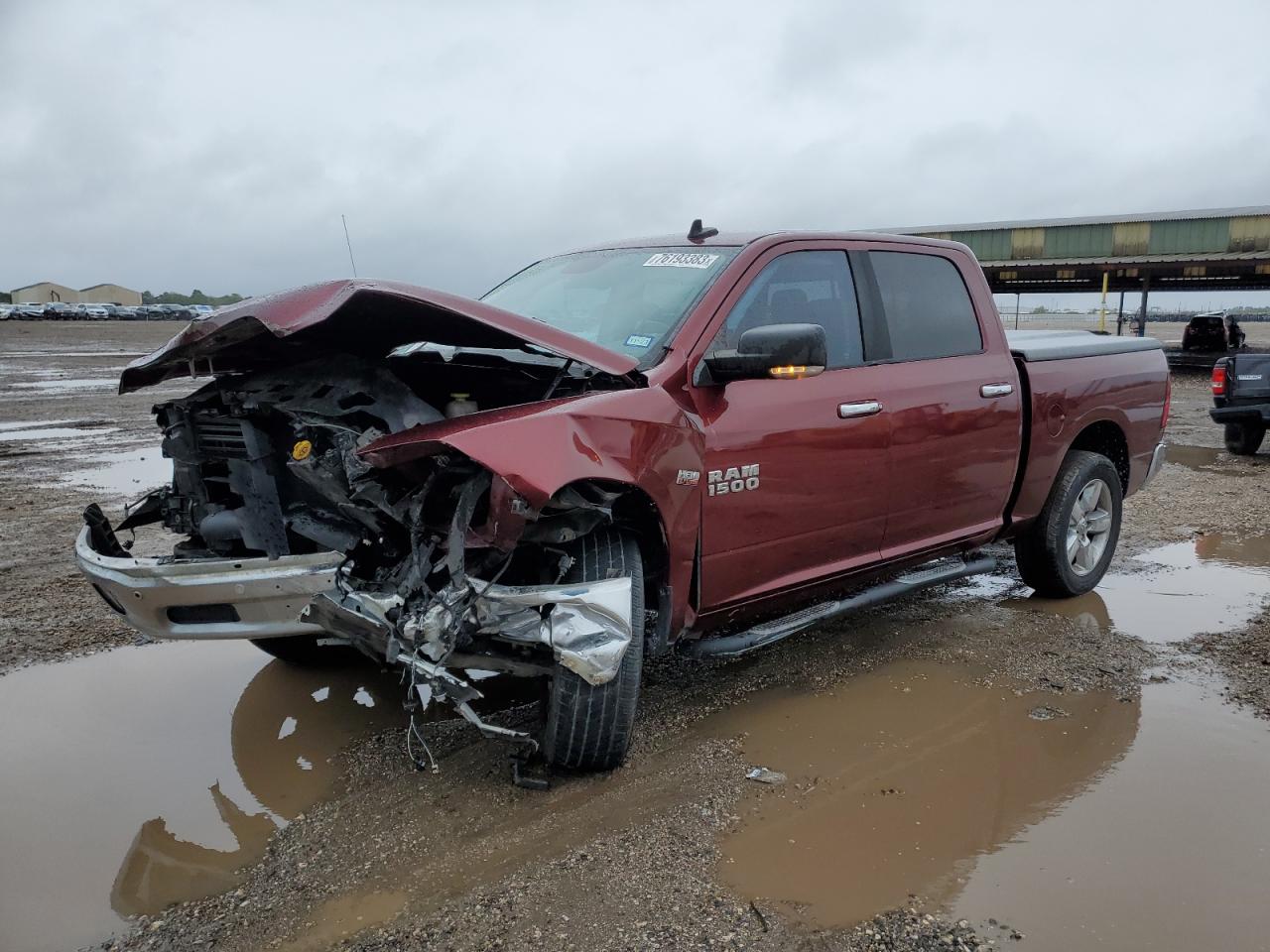 Image 1 of 2017 RAM 1500 SLT 2017 with VIN 3C6RR6LT5HG520862