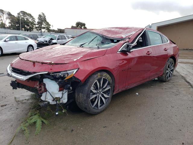 Image 1 of 2021 CHEVROLET MALIBU RS 2021 with VIN 1G1ZG5ST3MF010282