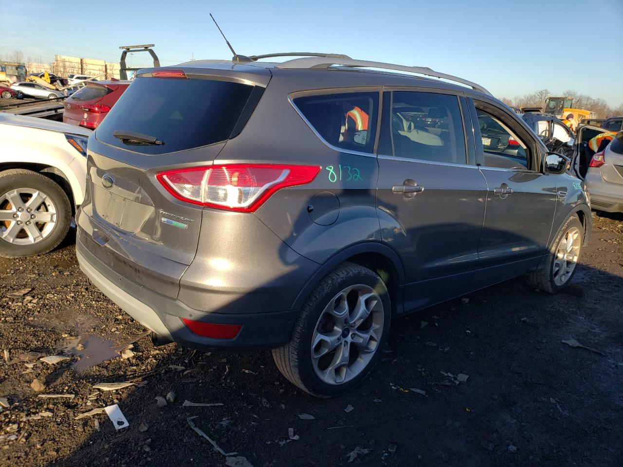 Image 3 of 2013 FORD ESCAPE TITANIUM 2013 with VIN 1FMCU0J98DUB53637