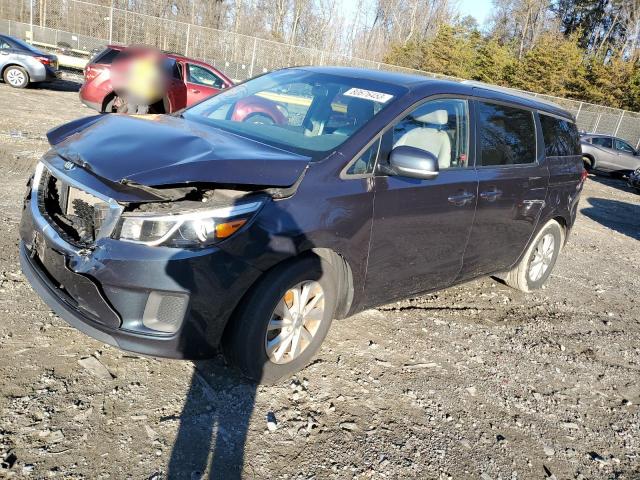 Image 1 of 2016 KIA SEDONA LX 2016 with VIN KNDMB5C1XG6148970